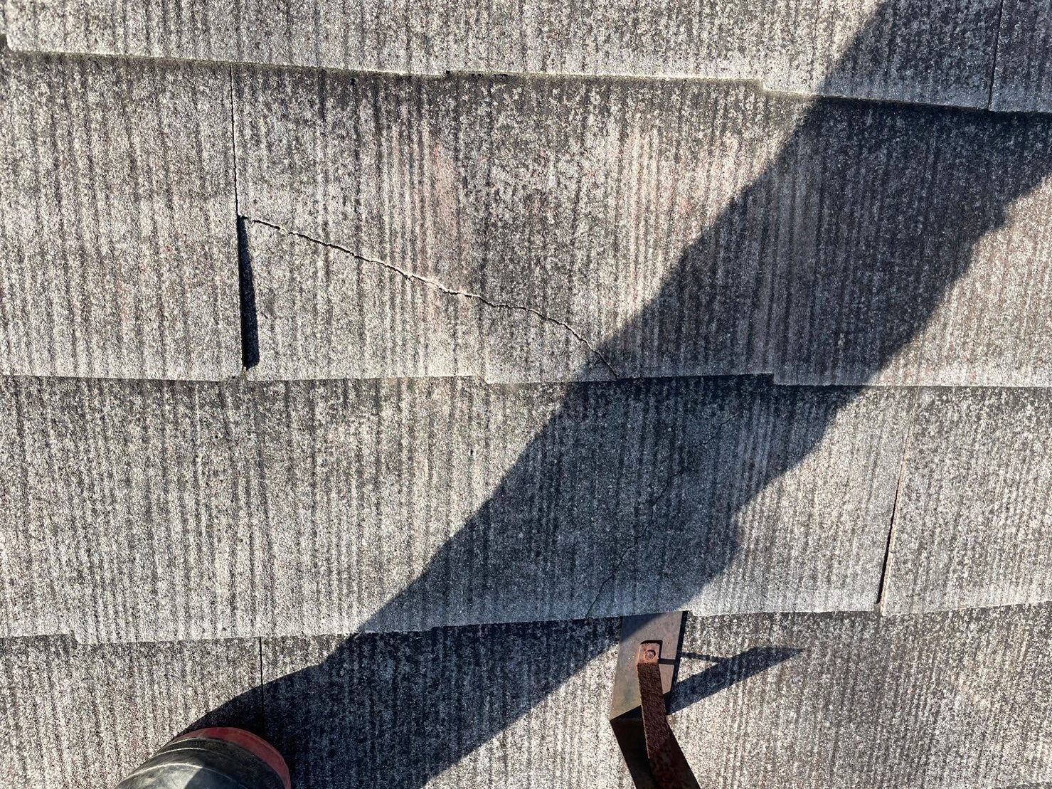 スレート瓦雨漏れ　現地調査