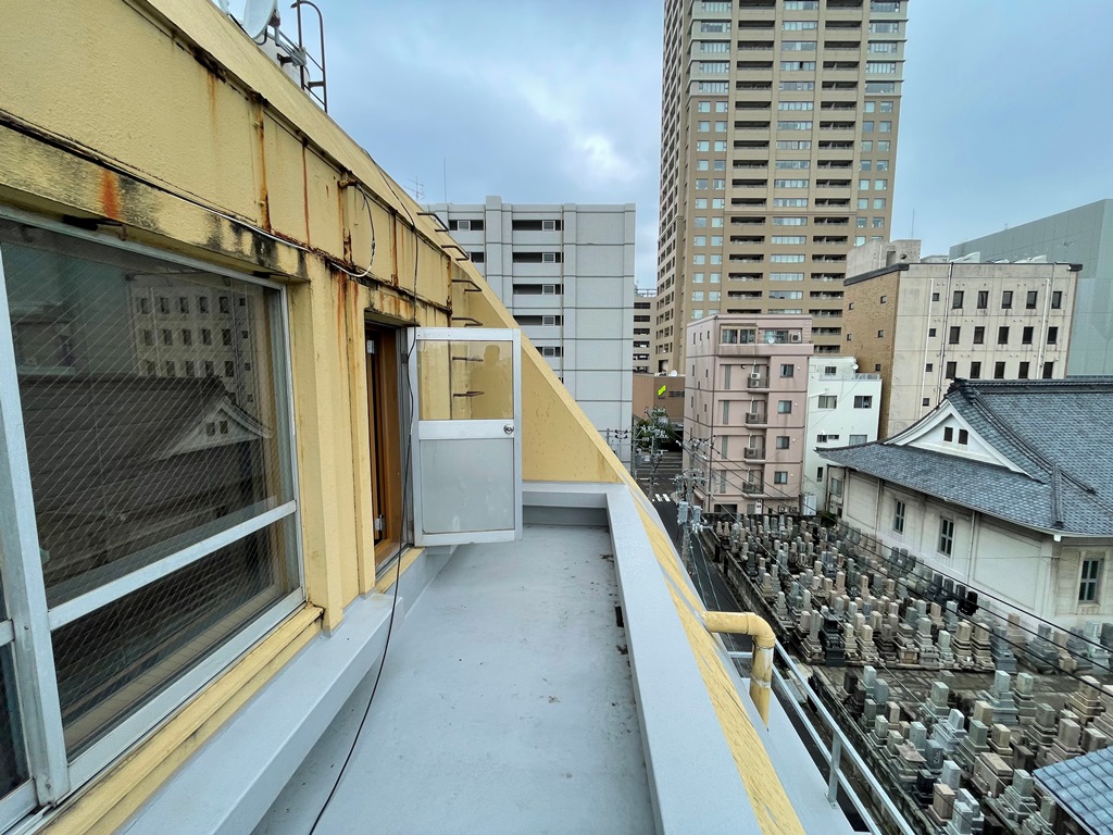 ビル雨漏れ調査