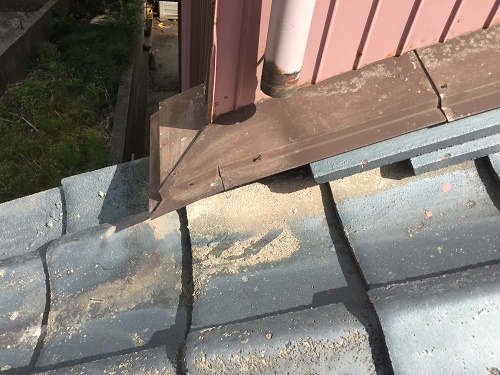 瓦屋根修繕　平瓦復旧