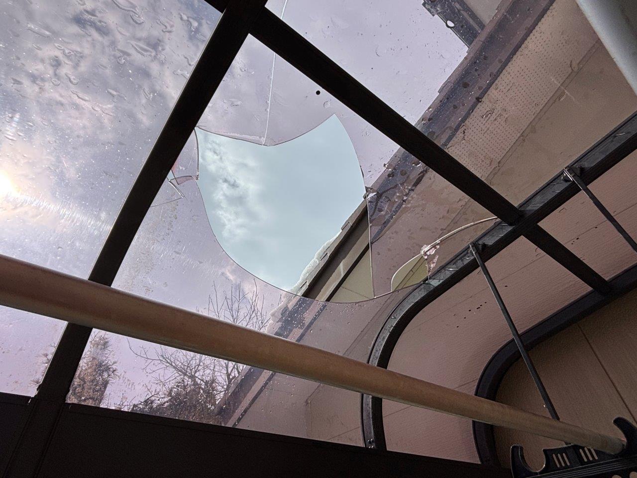 ポリカ張り替え工事