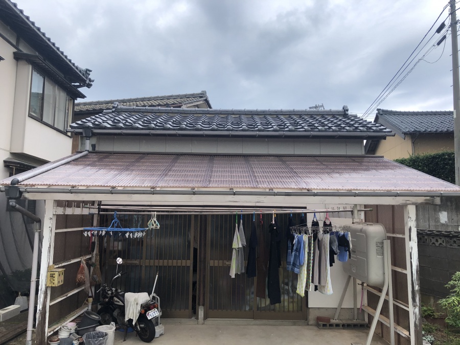 ポリカ張り替え工事