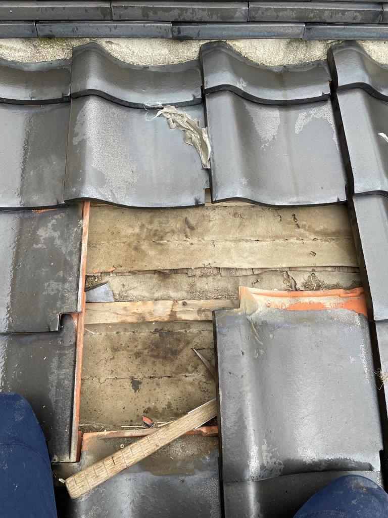 瓦屋根より雨漏れ