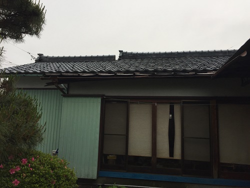 雨樋　庭部分