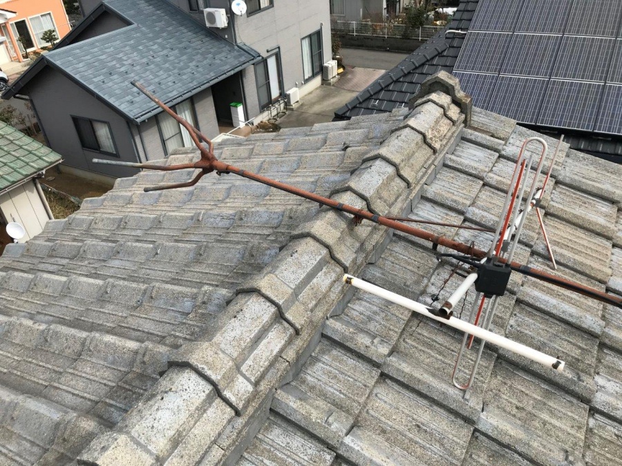 テレビアンテナ交換工事