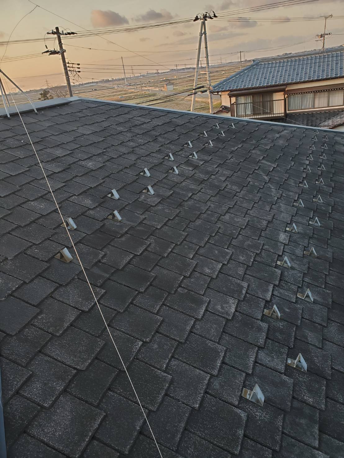 スレート屋根点検