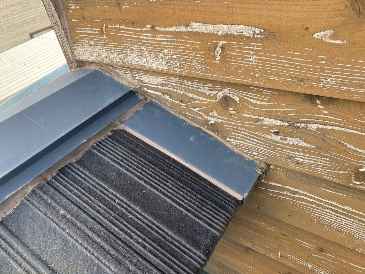 雨漏れ　現地調査