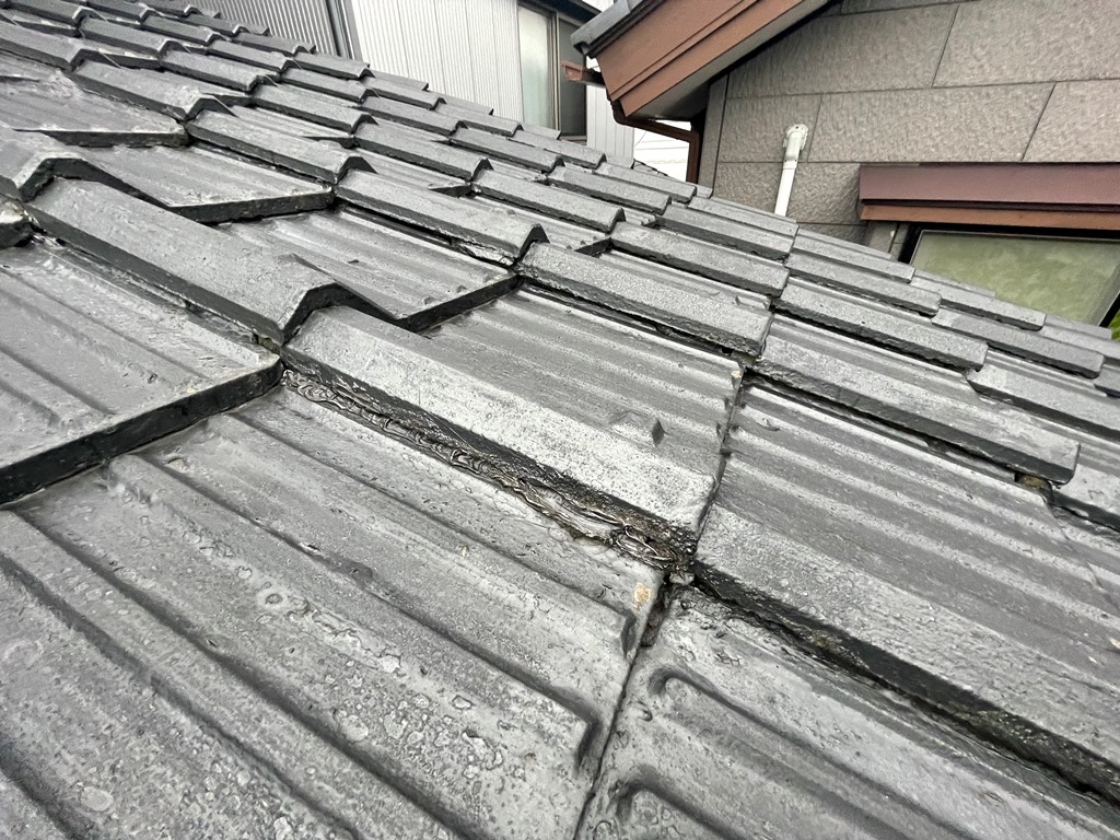 雨漏れ　現地調査