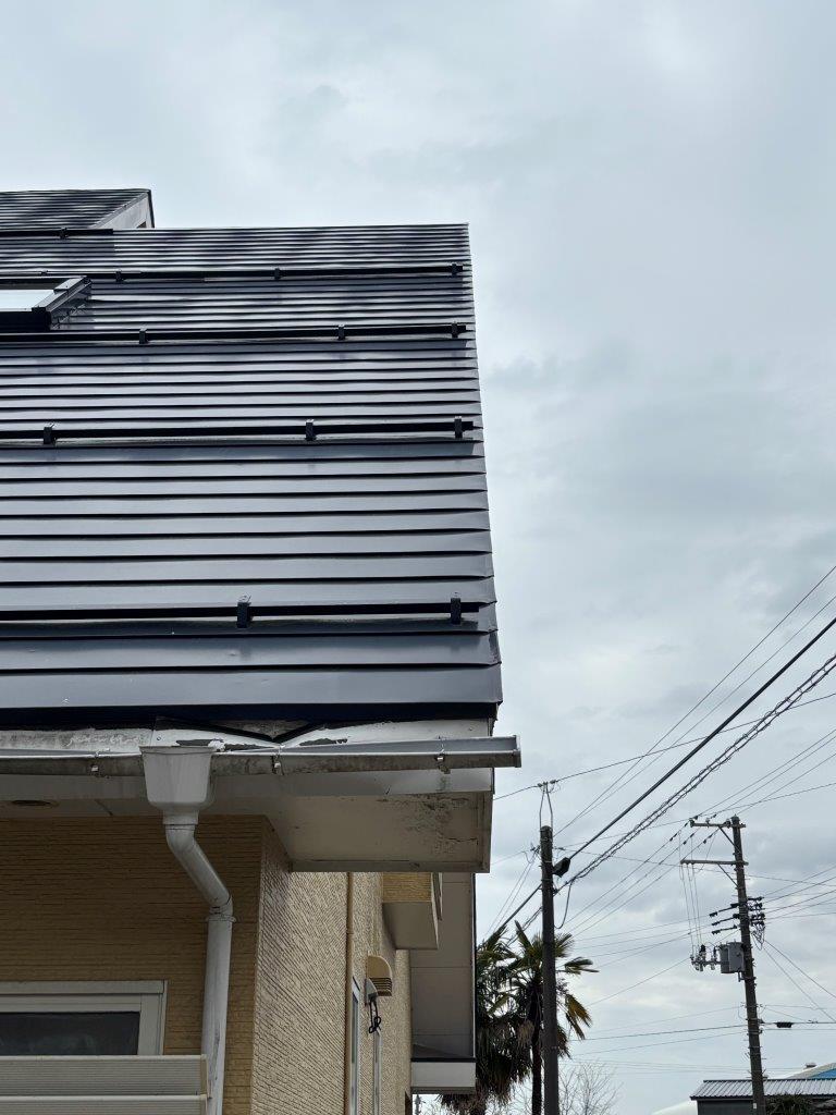 軒天張り替え　現地調査