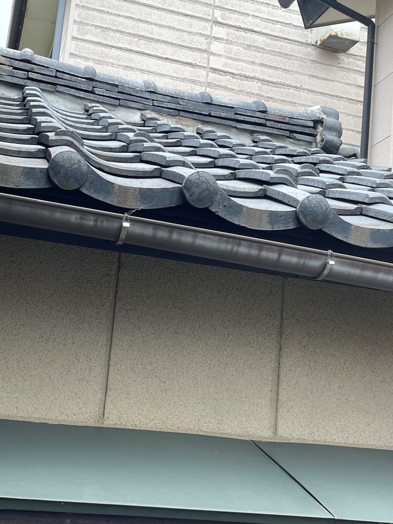 築40年以上の安田瓦屋根から雨漏れ