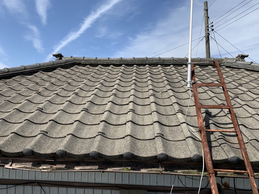 セメント瓦屋根葺き替え工事
