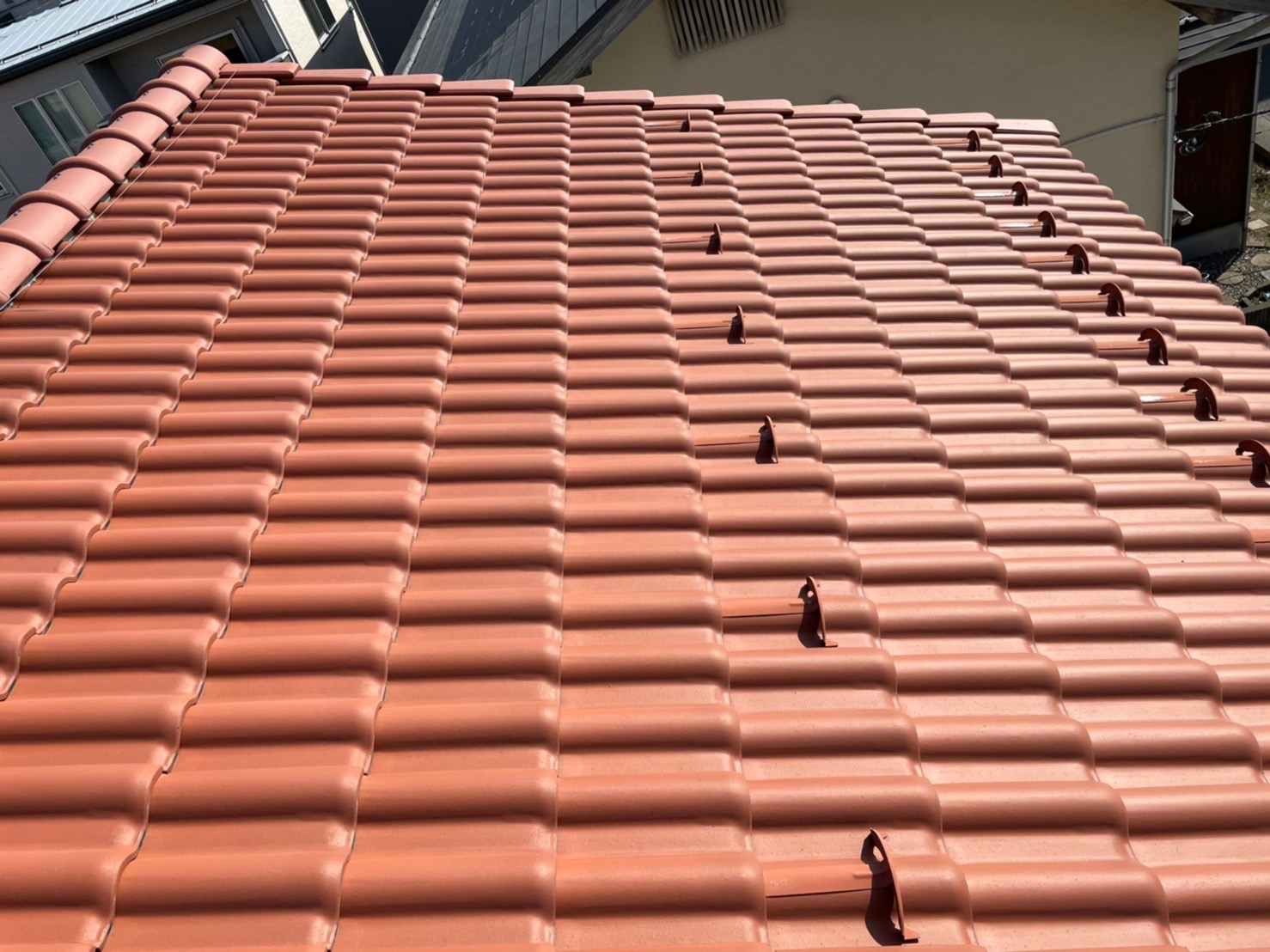 築14年の洋瓦点検