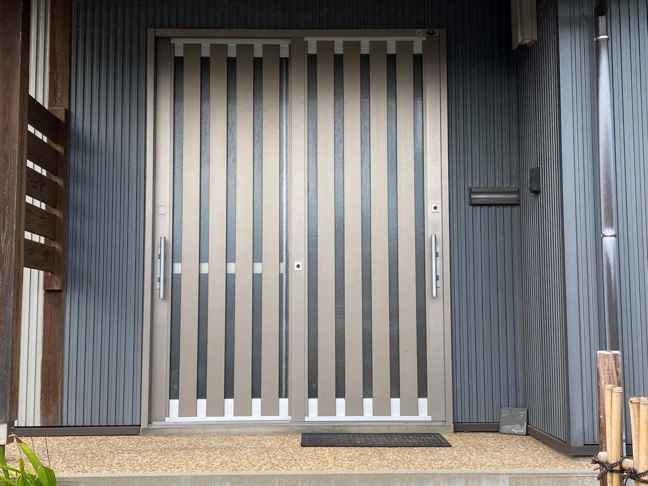 玄関戸メンテナンス