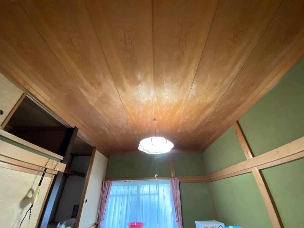 天井張り替え　現地調査