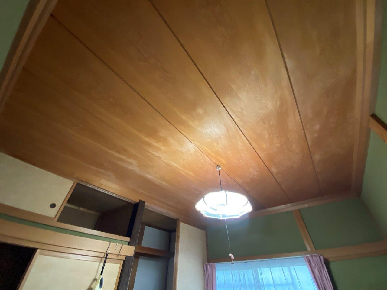 天井張り替え　現地調査