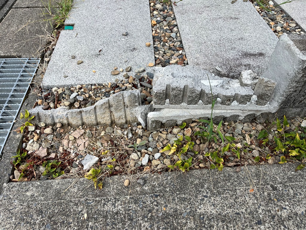 境界土留め解体