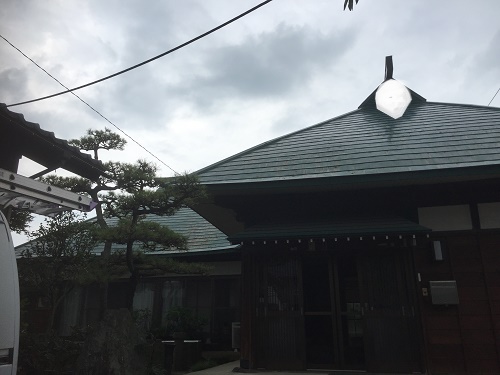 古民家　屋根　ｶﾊﾞｰ