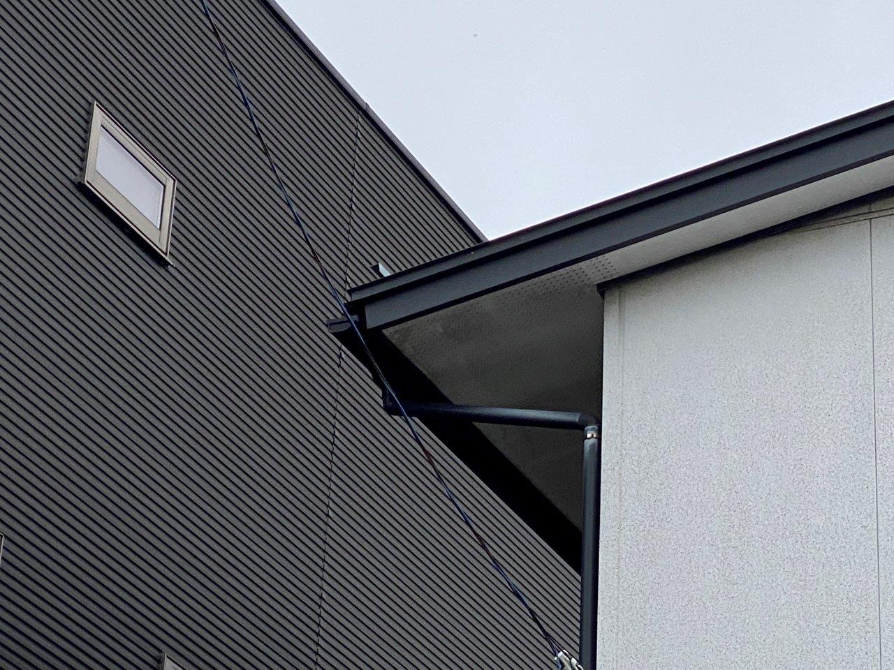 雪止めアングル増設