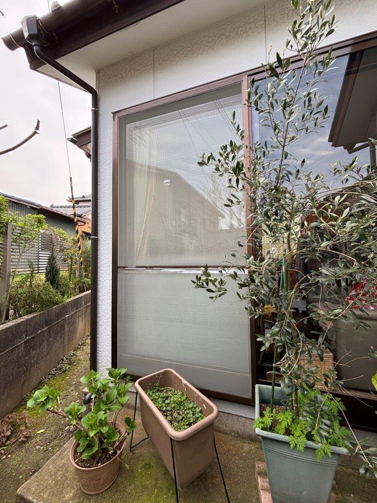 網戸張り替え　現地調査