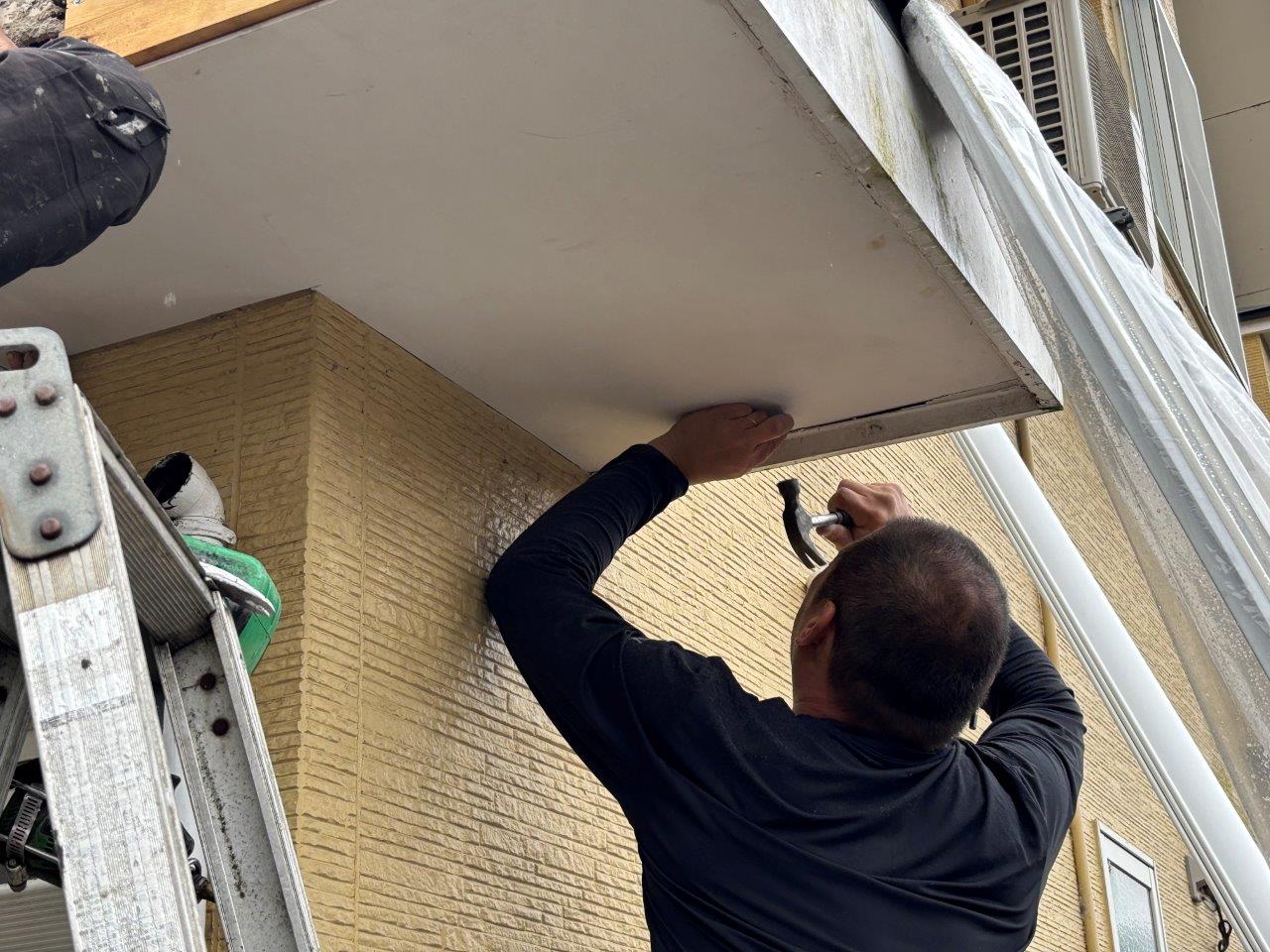 軒天張り替え工事