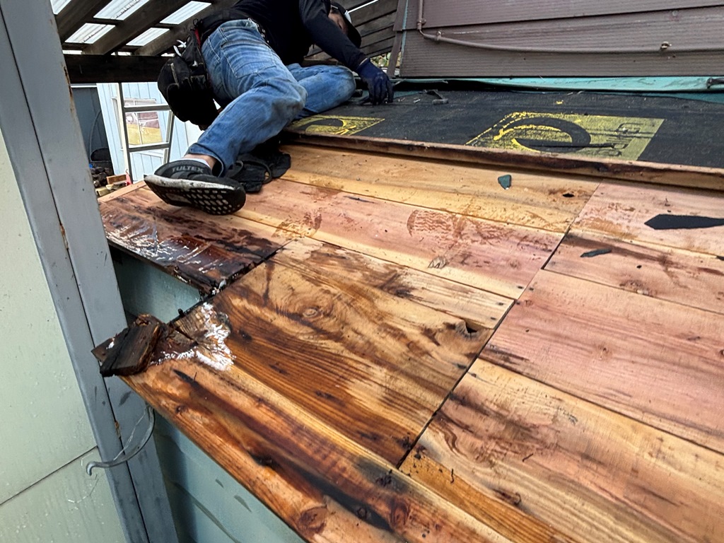 板金屋根葺き替え工事
