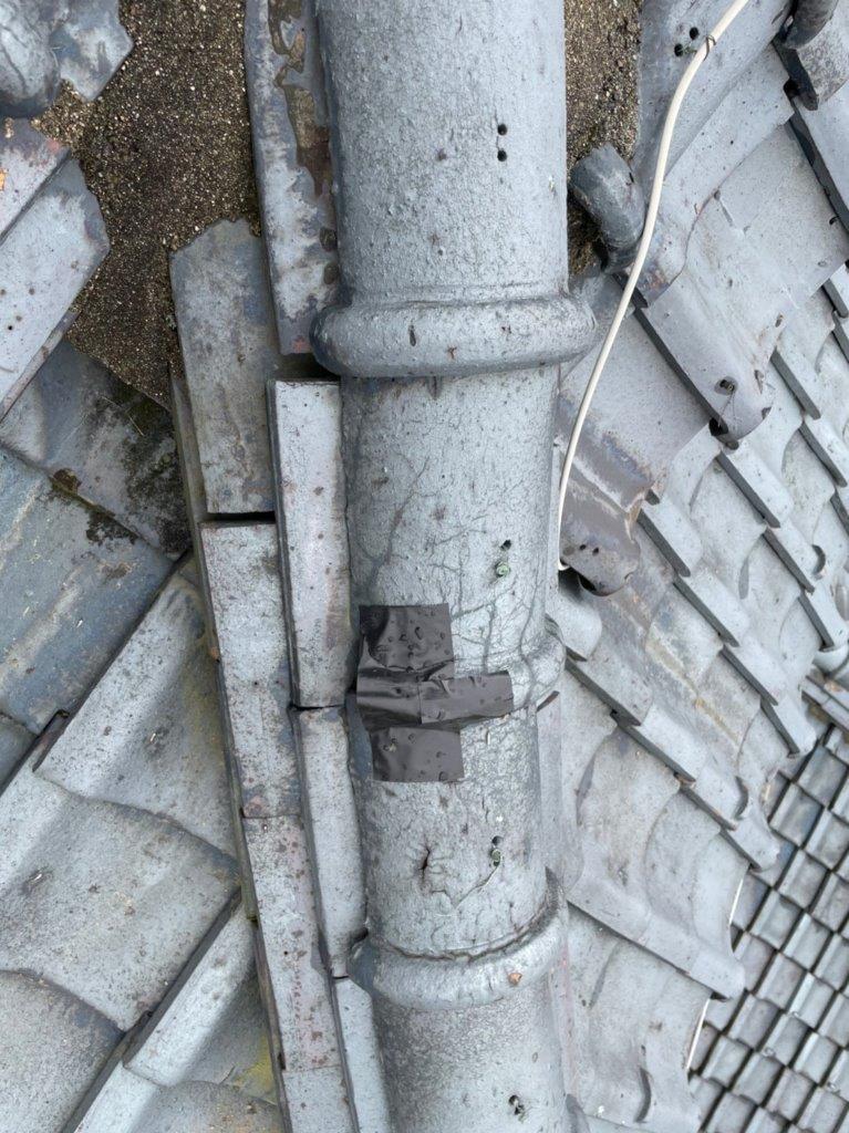 瓦屋根雨漏れ修繕工事