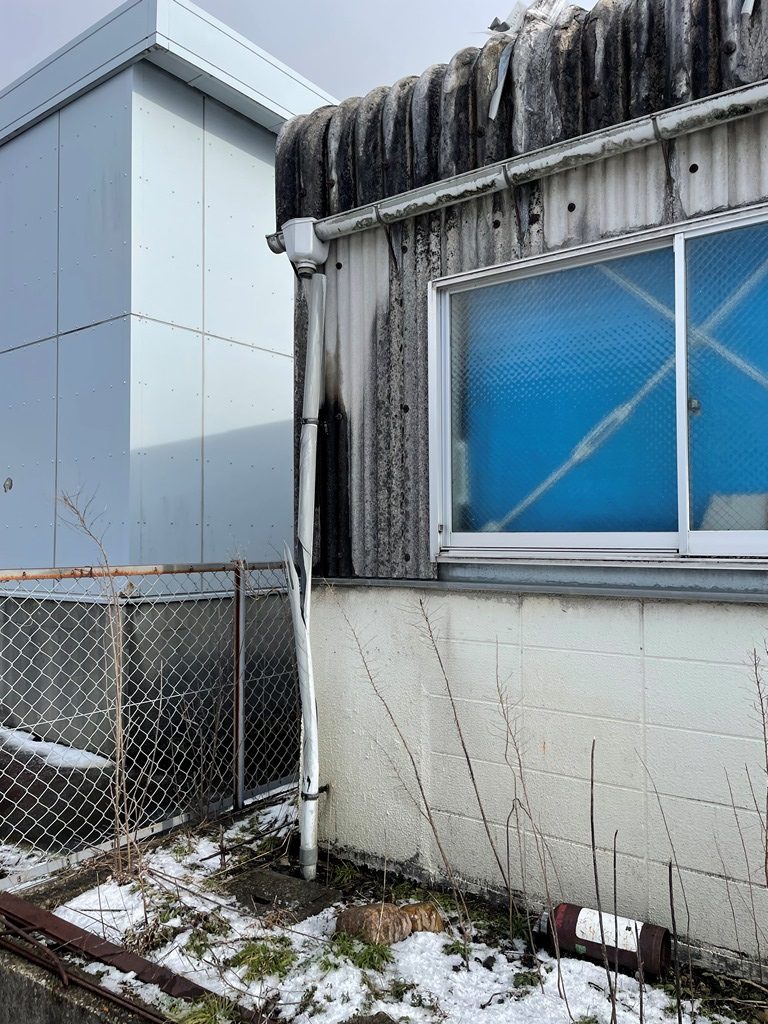 工場の屋根カバーリング工事