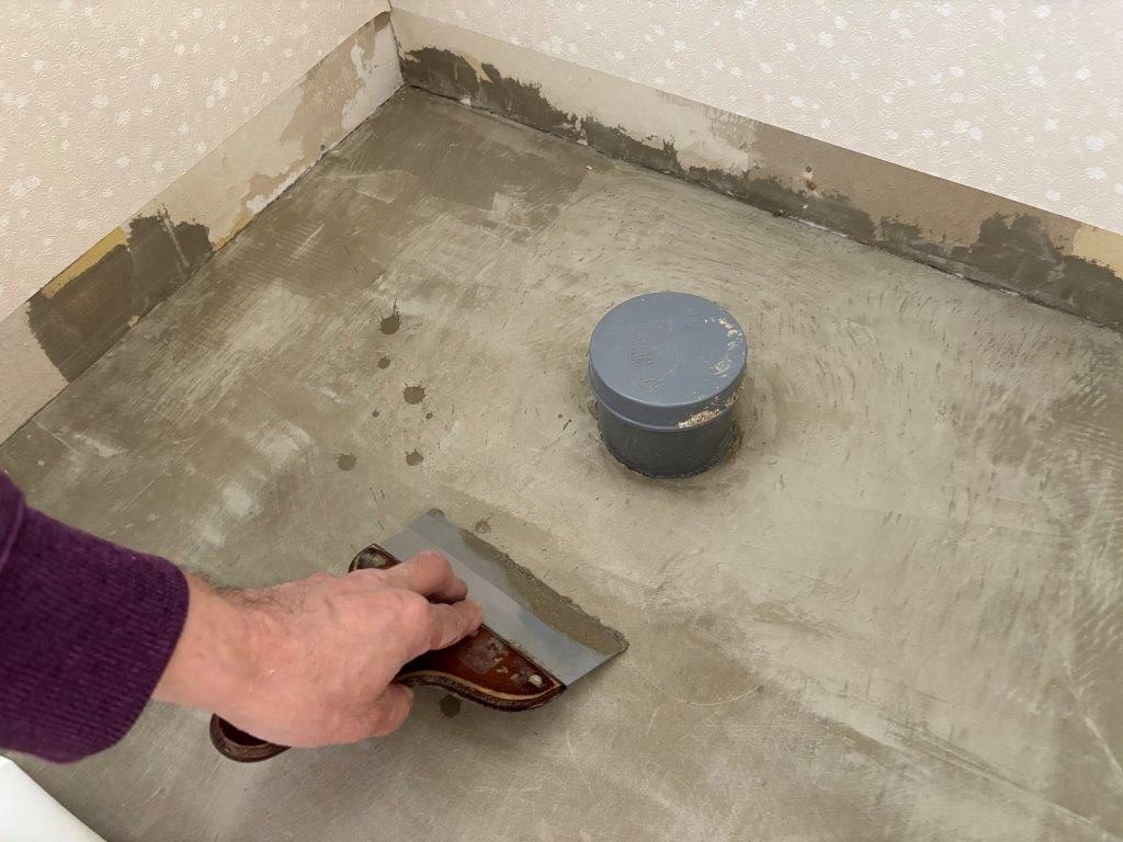 トイレ床のクッションフロアの張り替え工事