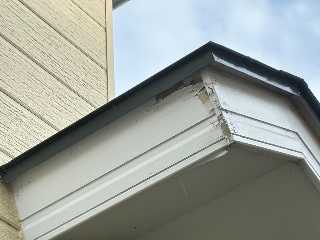 破風鼻隠しの劣化　現地調査