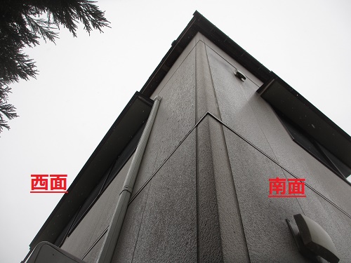 外壁塗装、剥離