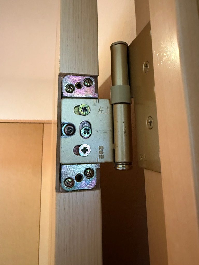 丁番交換　現地調査