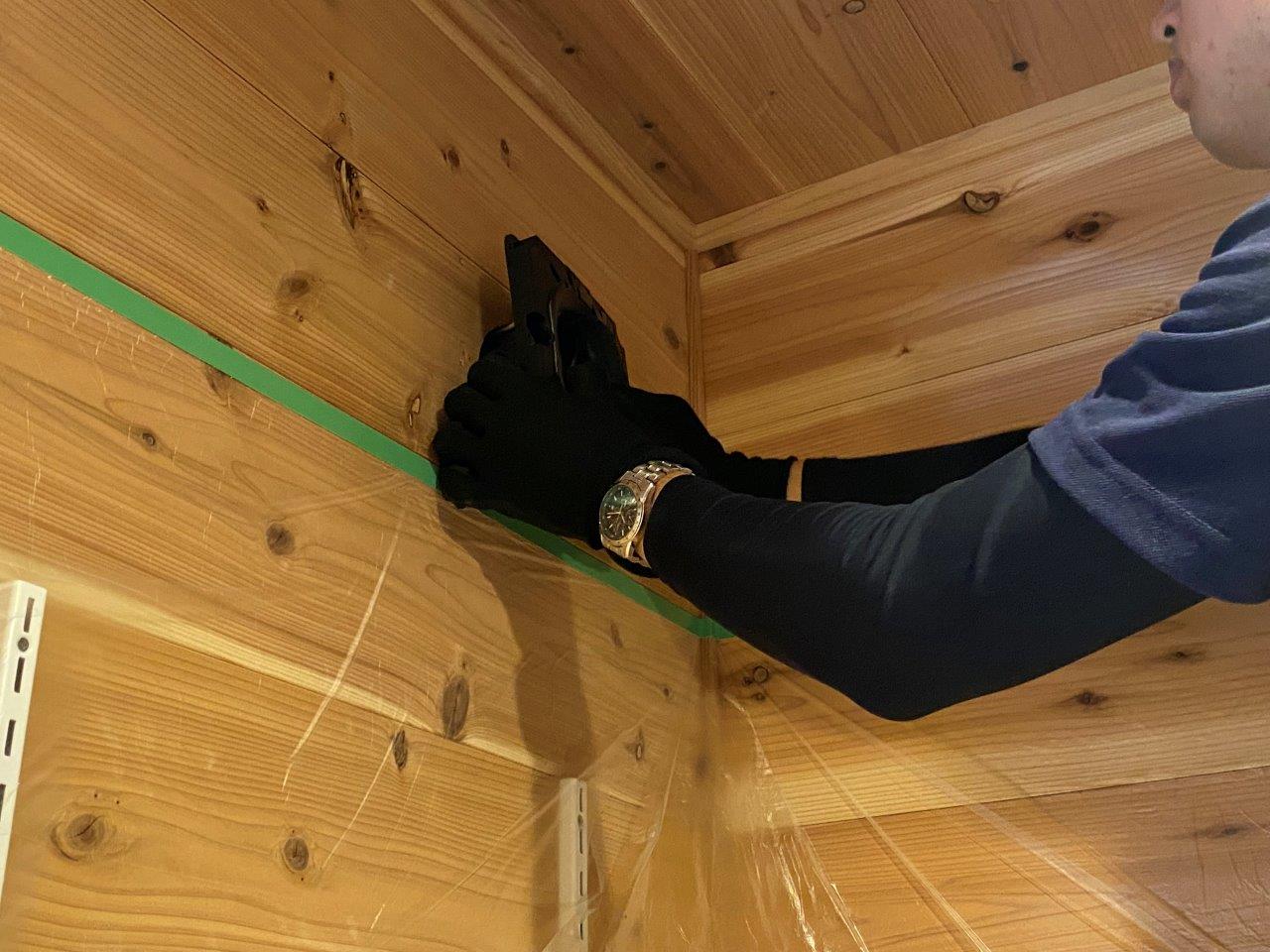 脱衣室の換気扇交換