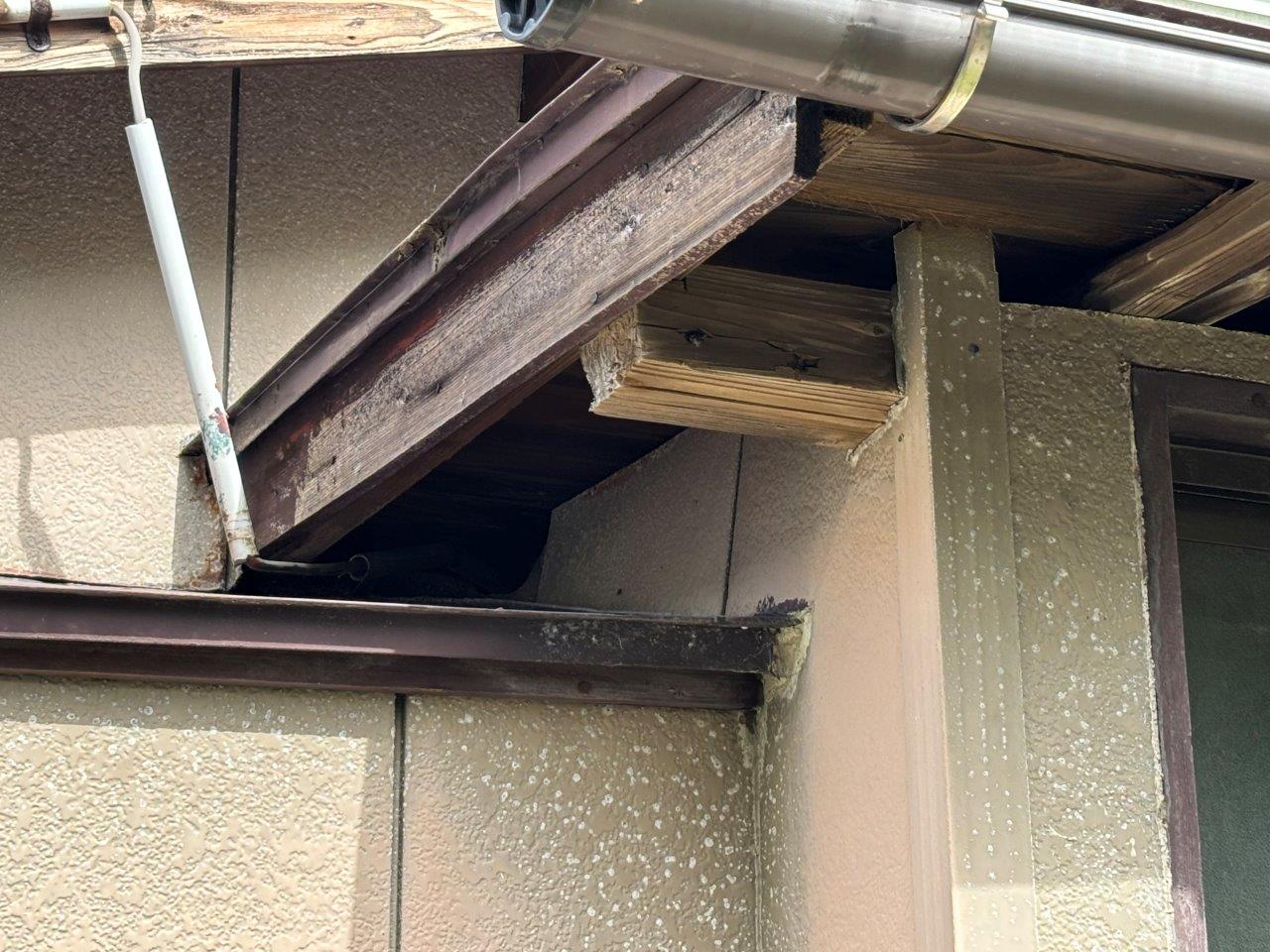 板金屋根雨漏れ　現地調査