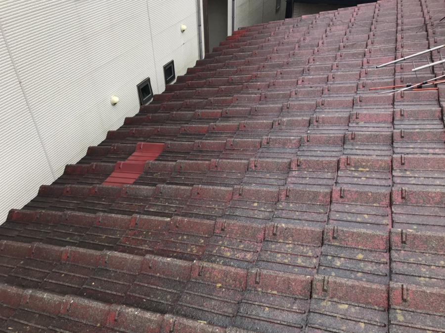 セメント瓦雨漏れ修繕工事
