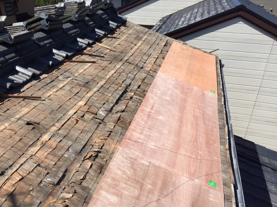 屋根雨漏り修繕工事