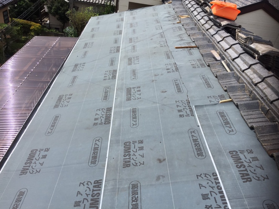 屋根雨漏り修繕工事