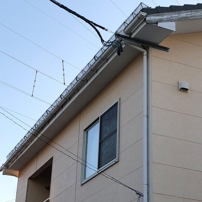 雪止めフェンス設置工事