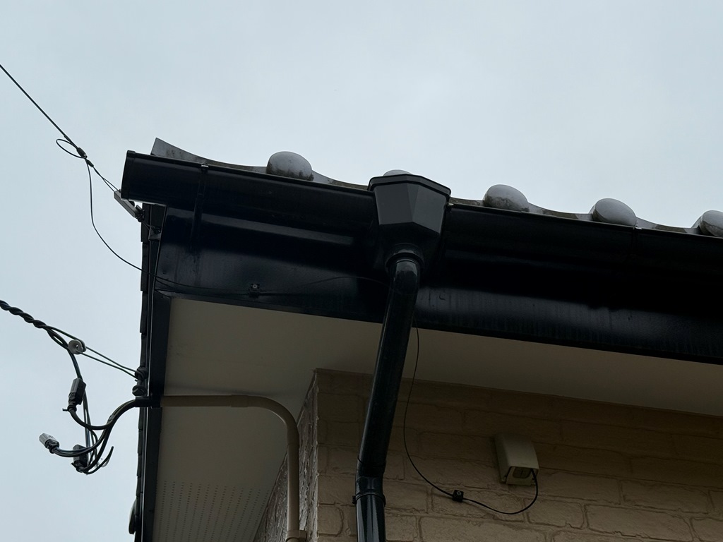 雨樋の水漏れ　現地調査