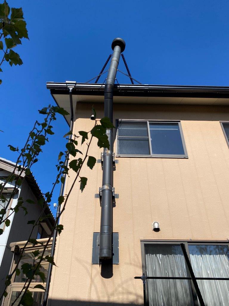 薪ストーブの傾き　現地調査