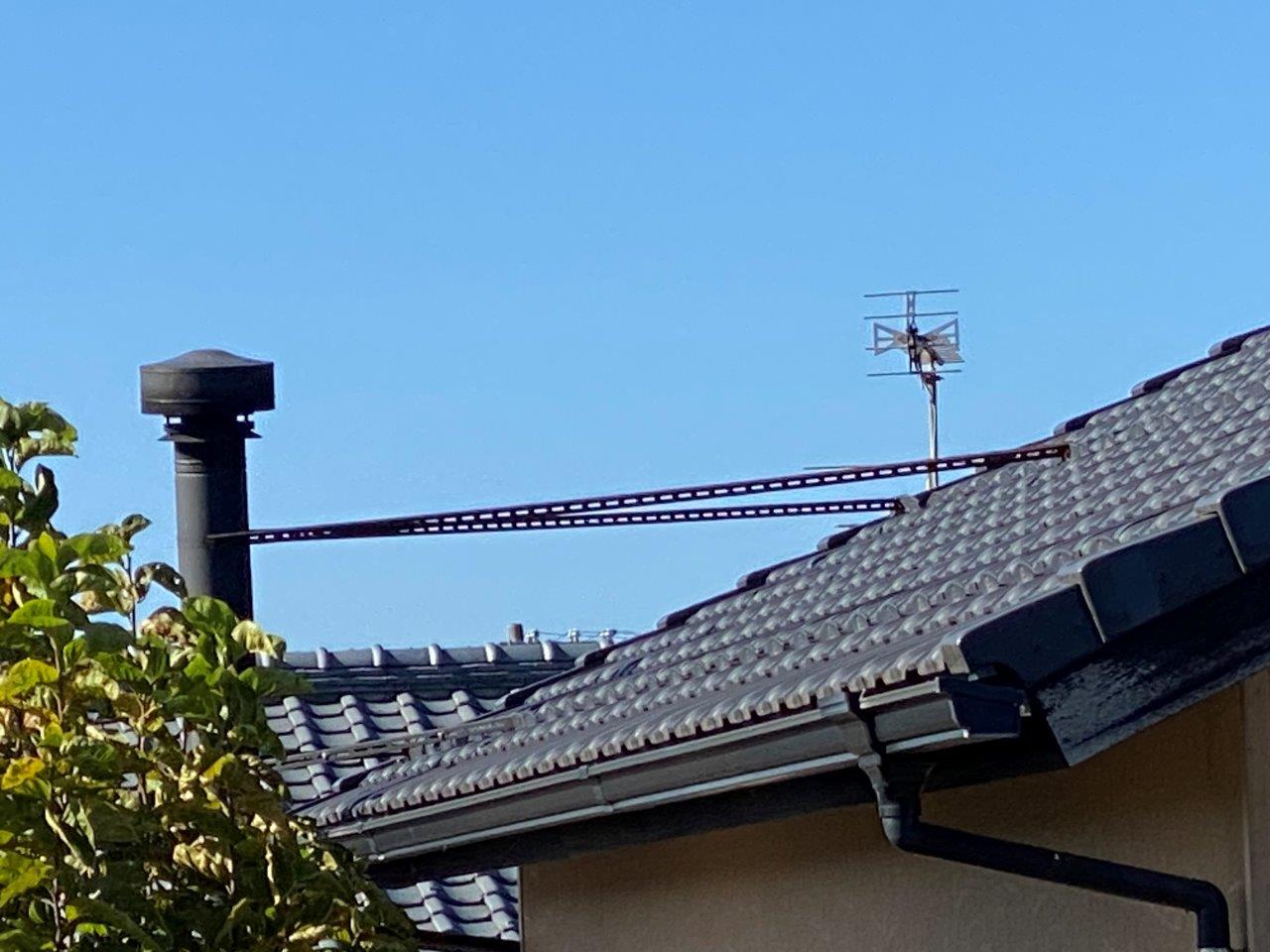 薪ストーブの傾き　現地調査