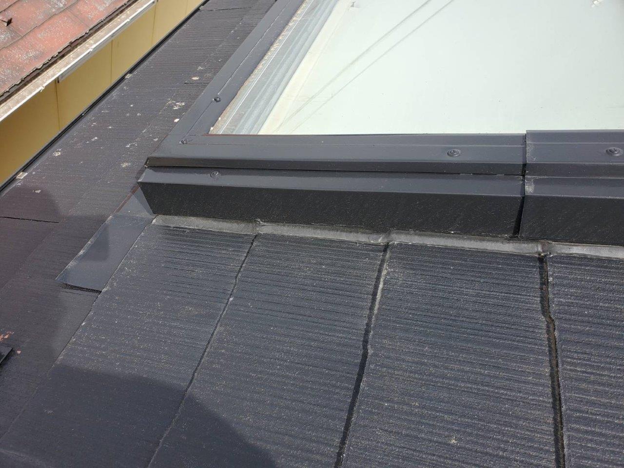 築15年ベルックス製天窓　雨漏れ
