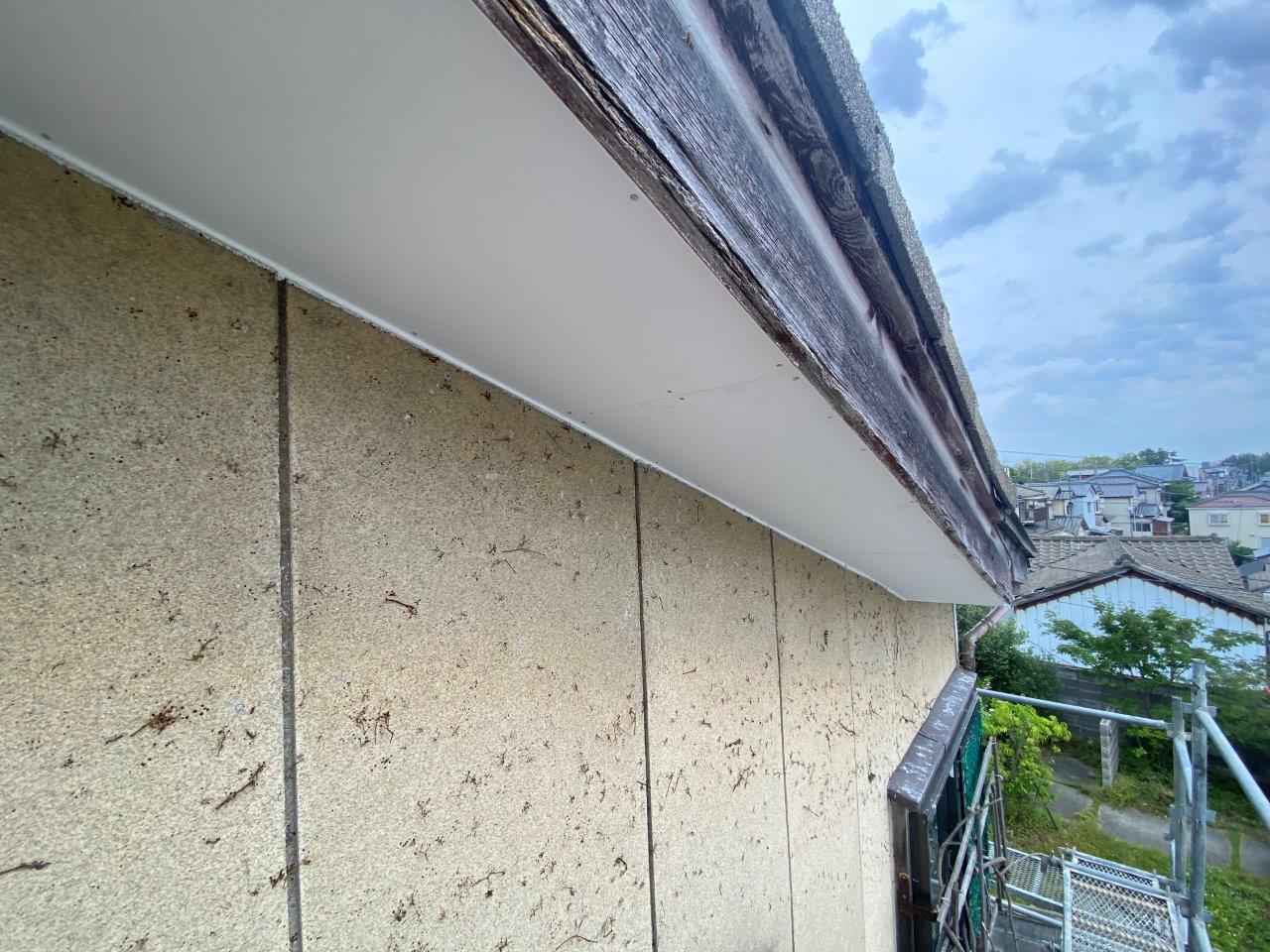 軒天張り替え工事