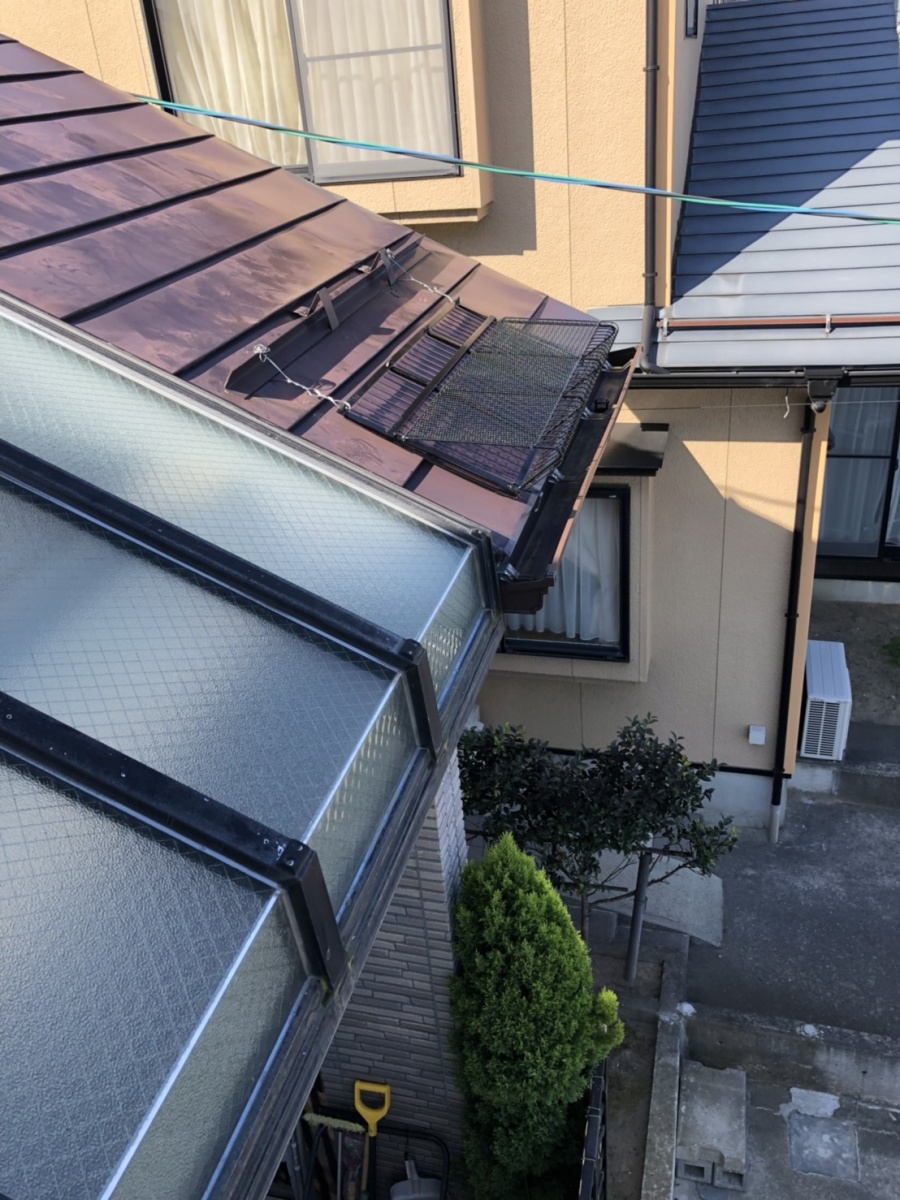 新潟市西蒲区にてスノーメルトフェンス設置工事