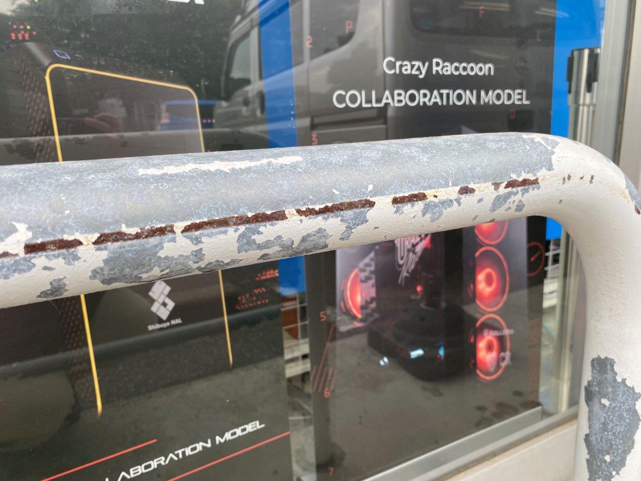 バリカー塗装　現地調査