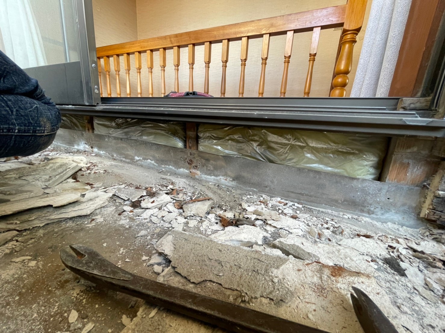 板金継ぎ足し工事