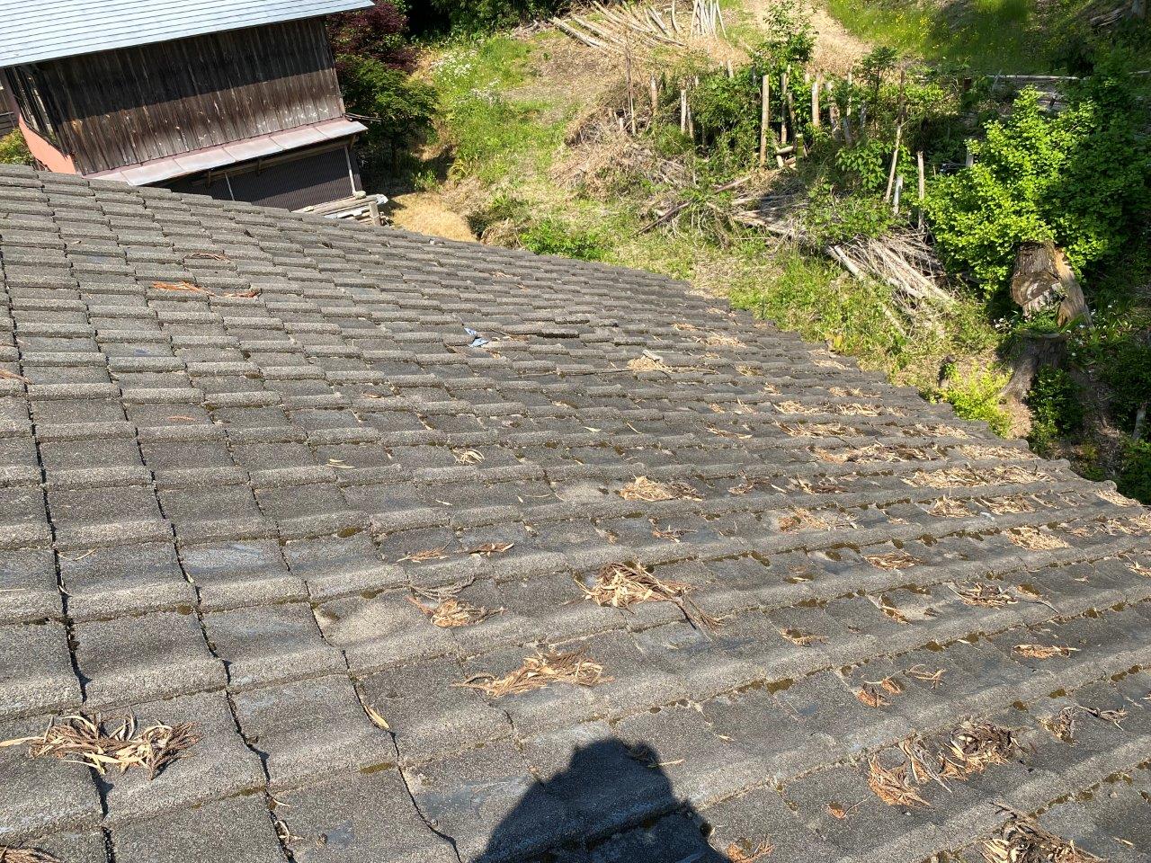 瓦屋根葺き直し