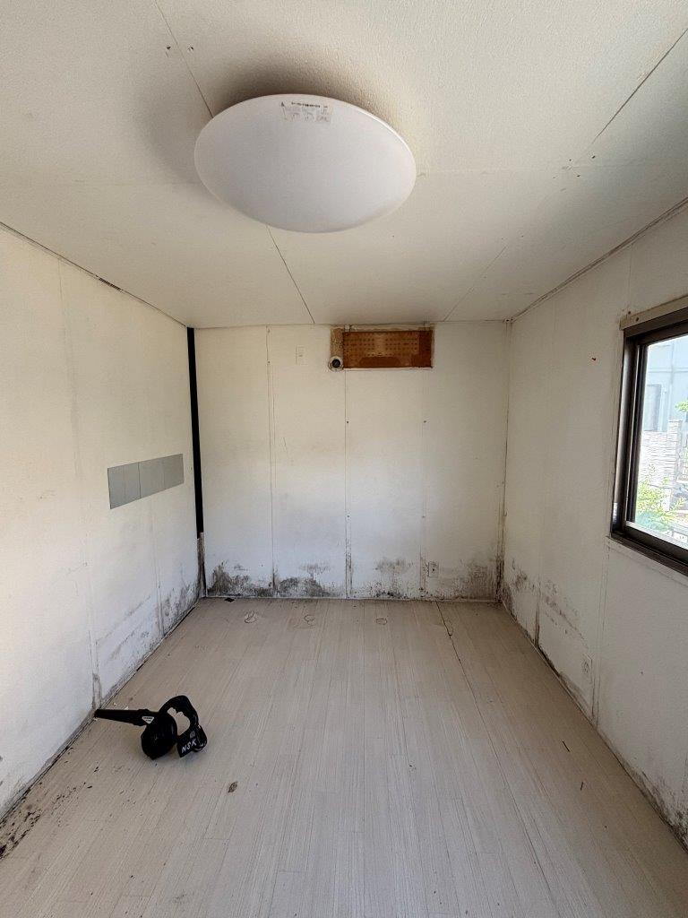 ヨド物置の処分　現地調査