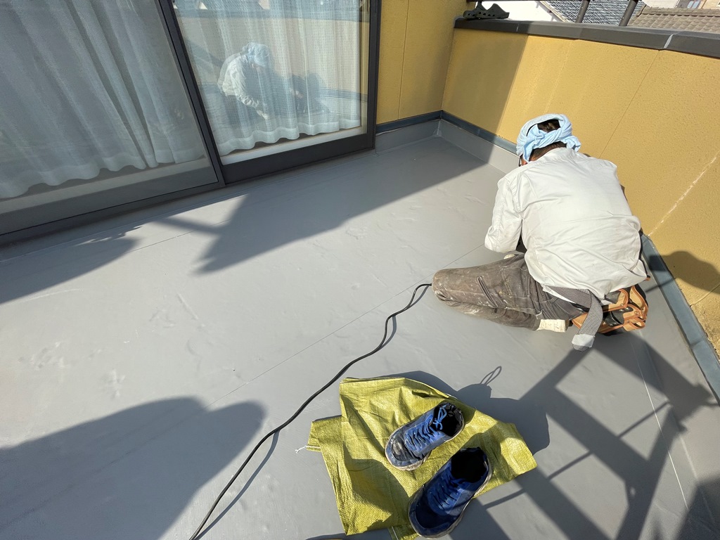 塩ビシート防水密着工法