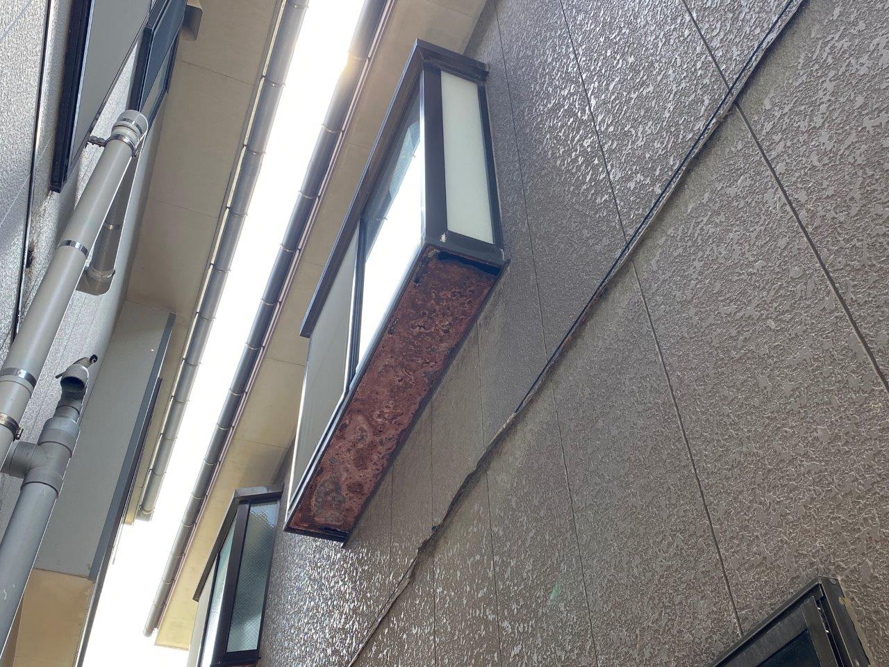 軒天・出窓下板金カバー