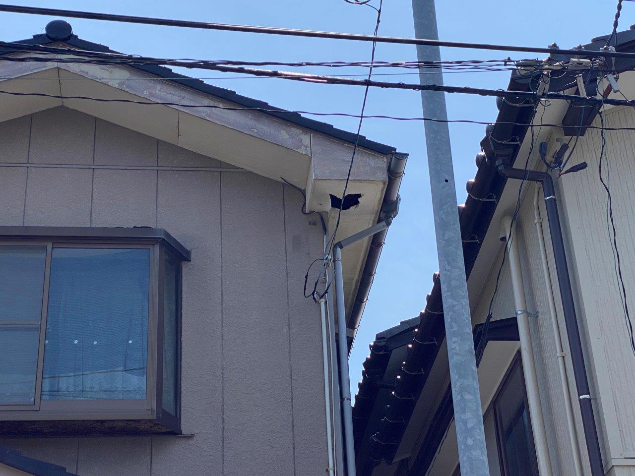 軒天・出窓下板金カバー