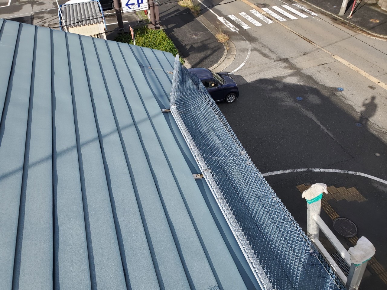 雪止めアングル破損